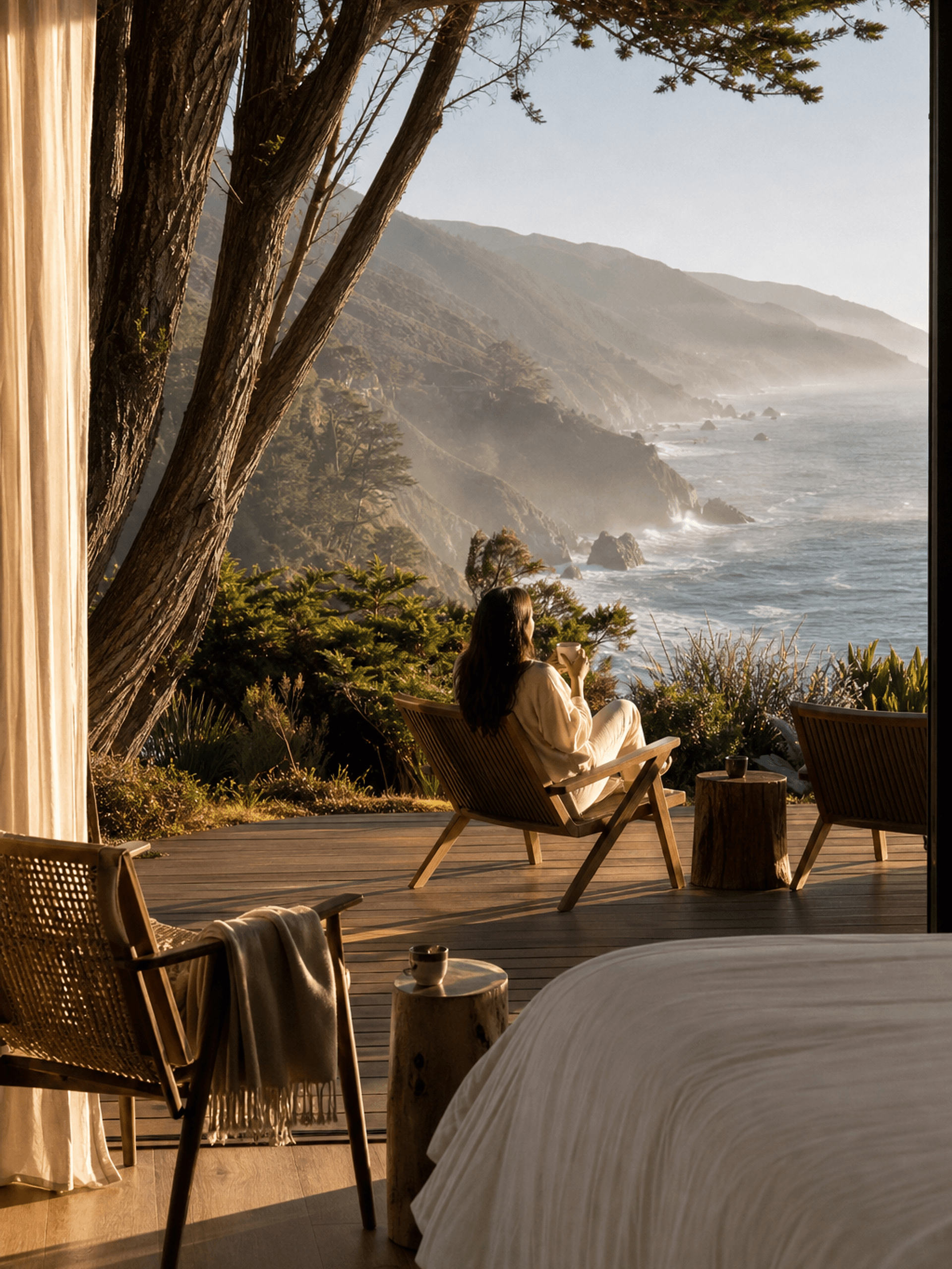 What it feels like to be a guest at Aster House: the environment along the trails and treatment spaces